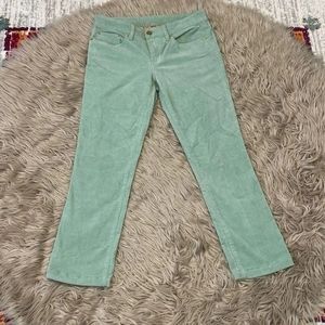 Tory Burch Ivy super skinny cords size 27